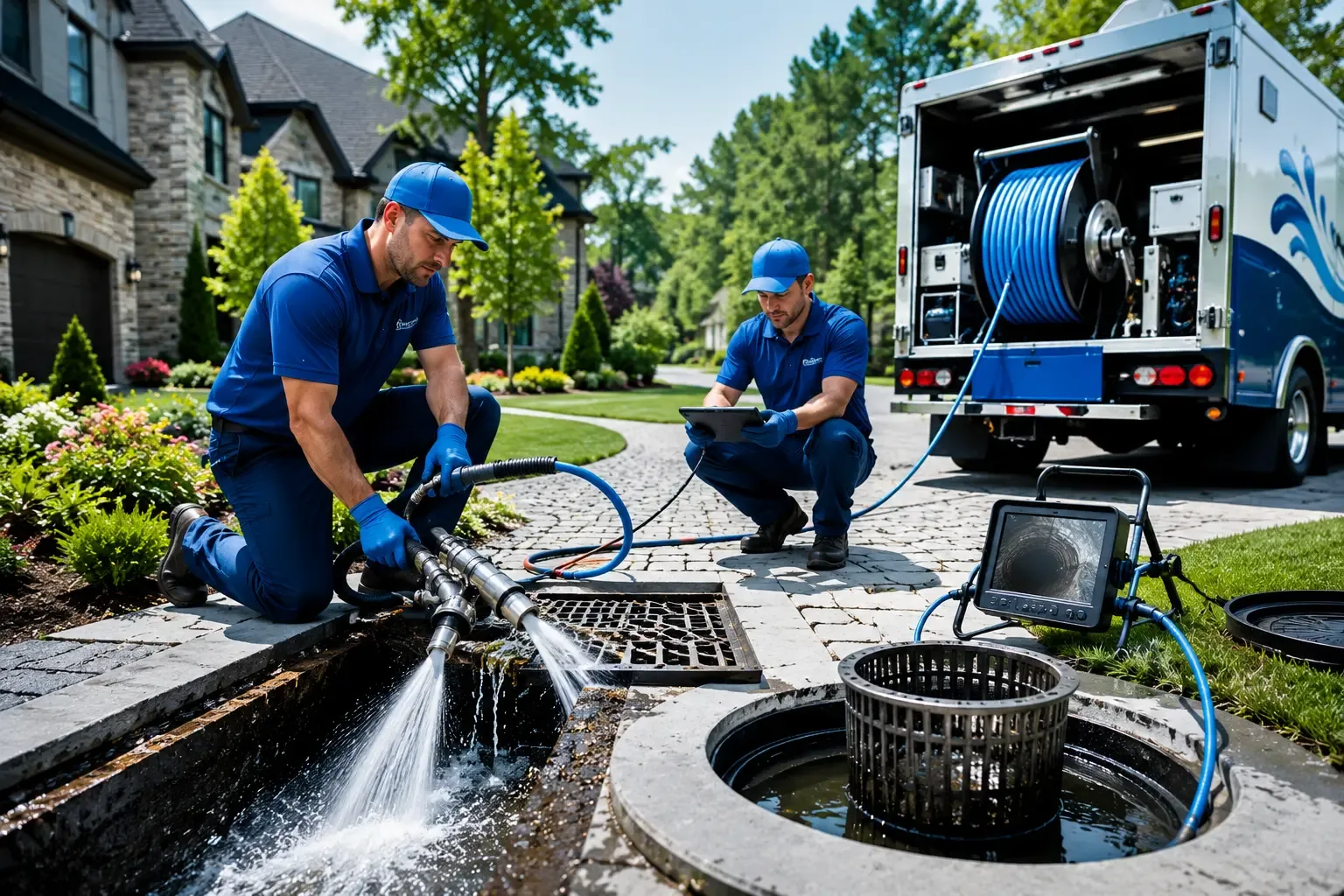 Local outdoor drain cleaning professionals in Yawkey, WV