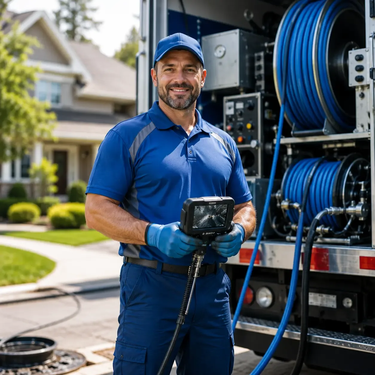 Local outdoor drain cleaning specialists in Yawkey, WV